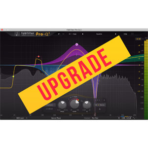 FabFilter Pro-Q 3 Upgrade (Download) <br>Professional mixing and mastering tools